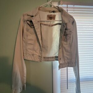 YMI Light Tan Denim Jacket